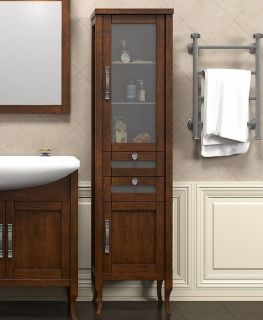 Шкаф-колонна Opadiris Мираж 45 R 00-00000054 Светлый орех